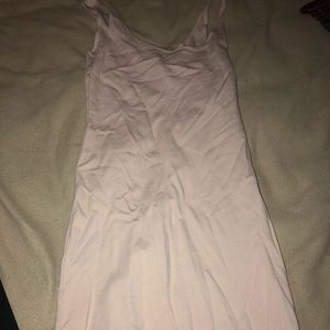 Tank top dress light pink